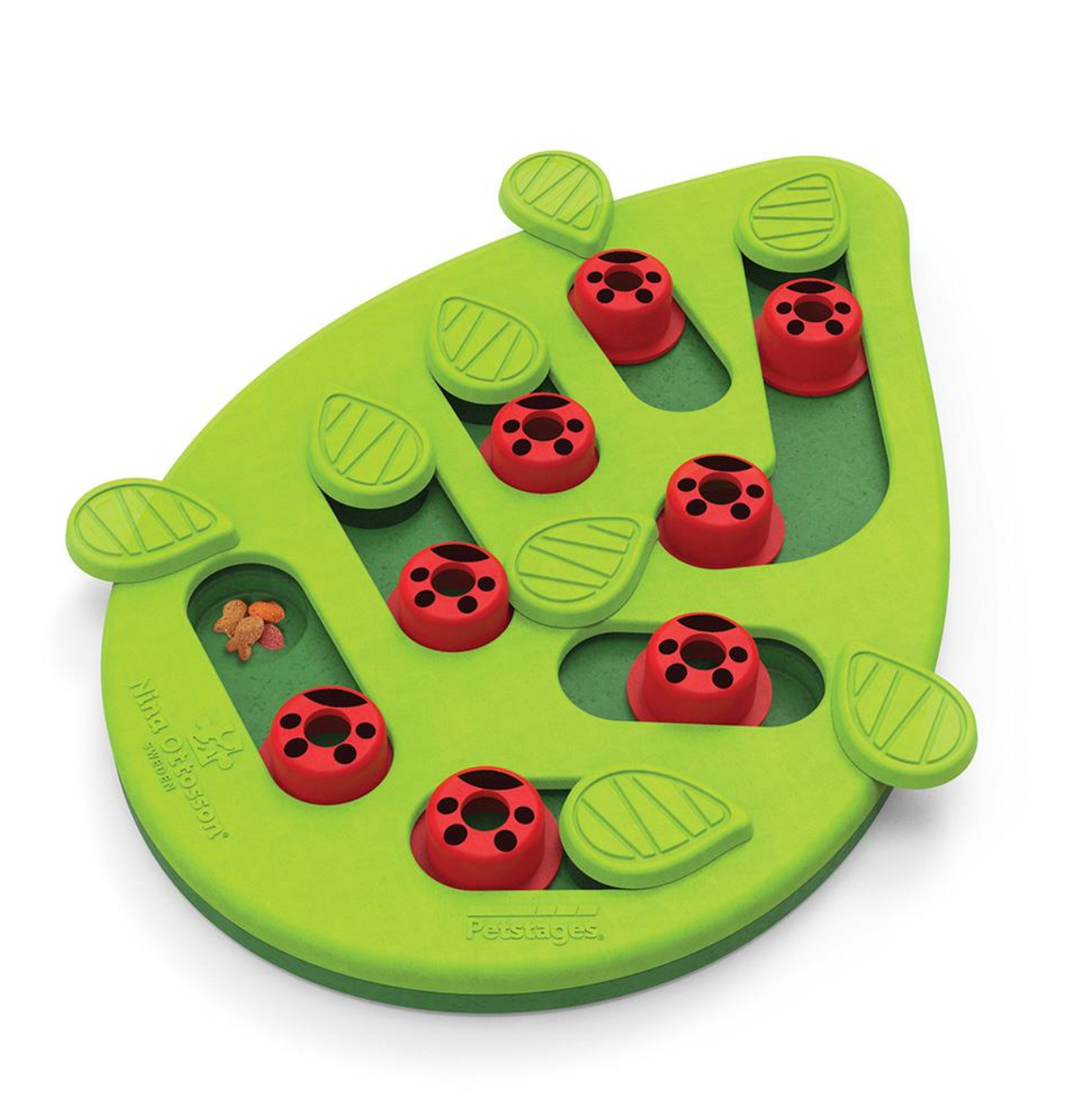 Buggin Out Puzzle & Play Interactive Cat Treat Puzzle - Enriching Cat Toy for Mental Stimulation and Treat Retrieval.