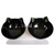 double dish cat bowls from anything pets